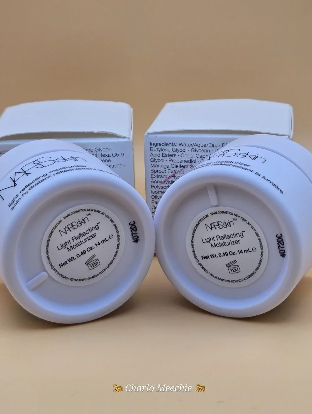 NARSskin Light Reflecting Moisturizer 14ml / 0.49 oz (Lot of 2) NIB